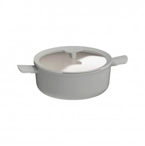 BergHOFF Non-stick kasserolle med lokk Balance Moonmist 28cm