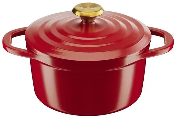 Tefal Air Gryte 20 cm / 3,1 l. Rød